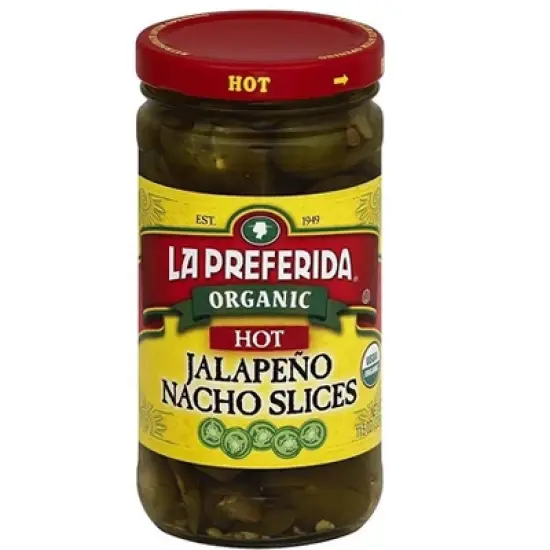 La Preferida Organic Jalapeno Nacho Slices, Hot , 11.5 OZ image {1}