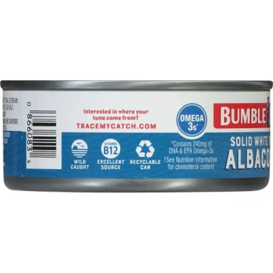 Bumble Bee Solid White Albacore Tuna in Vegetable Oil - 5oz image {3}