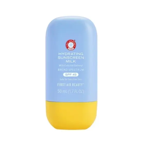 FIRST AID BEAUTY Hydrating Sunscreen Milk - SPF 45 - 1.7oz - Ulta Beauty image {10}