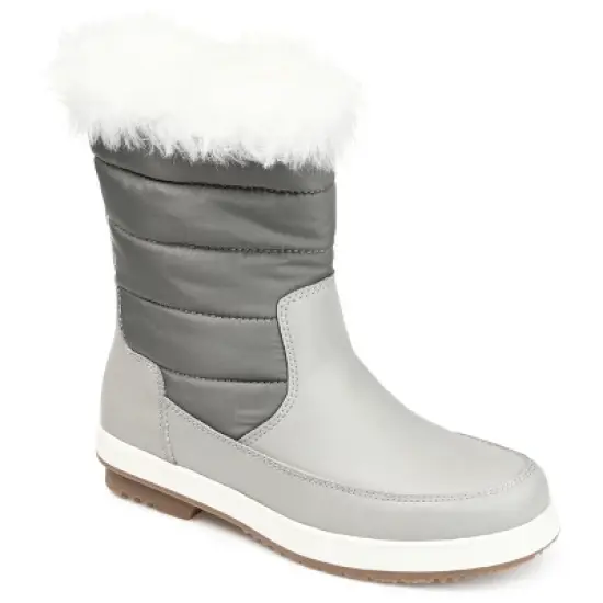 Journee Collection Womens Marie Tru Comfort Foam Block Heel Winter Boots image {12}