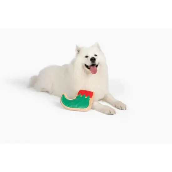 Midlee Elf Shoe Sugar Cookie Dog Toy image {4}