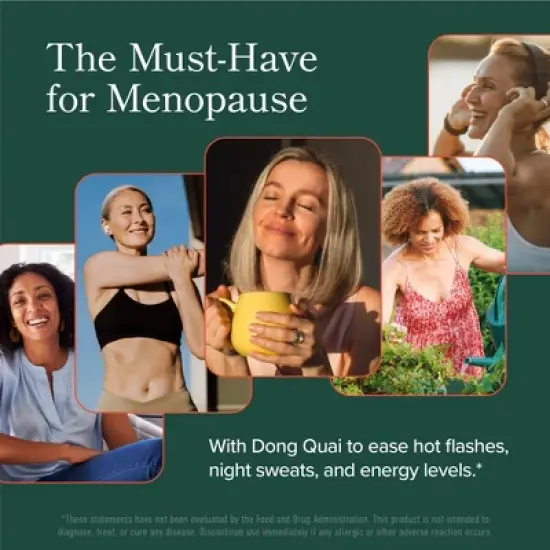 Women's DIM Complex, Hormone Menopause Relief, Hot Flashes & Night Sweats & Estrogen Balance Support Supplements, SMNutrition, 60ct image {3}