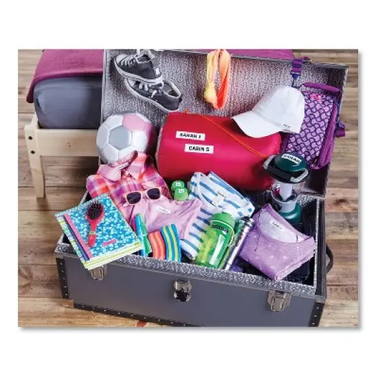 DYMO D1 Durable Labels 1/2" x 23 ft. White 6/Pack 2025517 image {2}