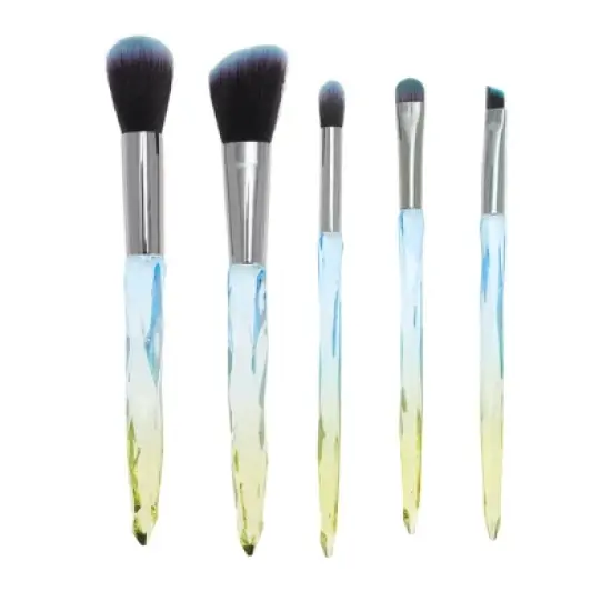 Unique Bargains Crystal Makeup Brush Set 5 Pcs image {7}