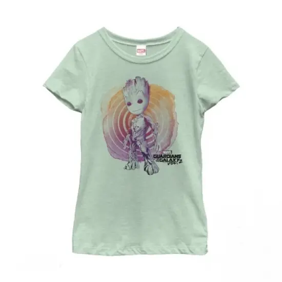 Girl's Marvel Guardians of the Galaxy Vol. 2 Groot Swirl T-Shirt image {2}