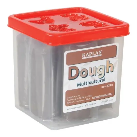 Kaplan Early Learning Multicultural Dough - Set of 6 image {5}