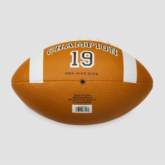 Champion Blitz Football Pee Wee Size Classic Football - Brown image {2}
