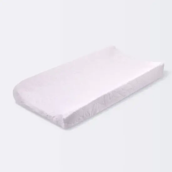 Changing Pad Cover Pink Leaves - Cloud Island&trade; Pink image {3}
