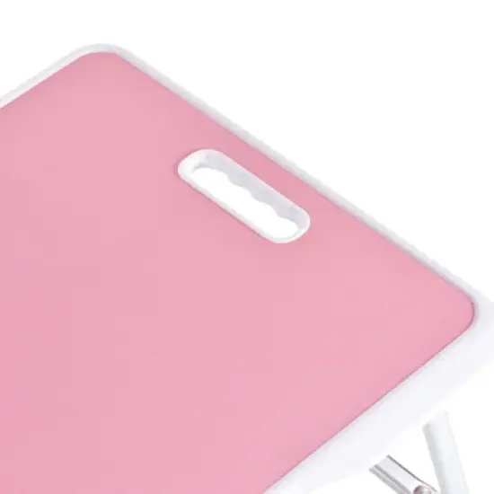 Unique Bargains Portable Laptop Bed Desk with Notebook Stand Cup Holder for Eating Reading Watching Folding Table image {2}