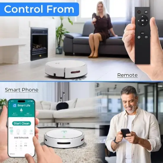 Pyle PUCRCVAC100WT 100W Indoor/Outdoor Wireless Bluetooth Ceiling Speaker System &ndash; White image {2}