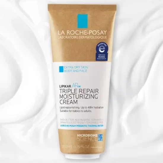 La Roche Posay Lipikar AP+M Triple Repair Face and Body Moisturizing Cream - 6.76oz image {5}