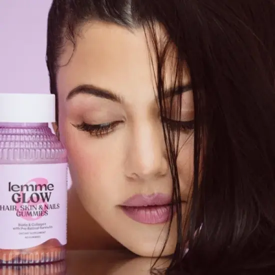 Lemme Glow Collagen Hair Skin & Nails Gummies - 60ct image {1}