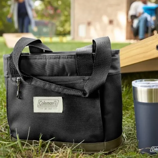 Coleman Outlander 14qt Soft Cooler Tote - Black image {8}