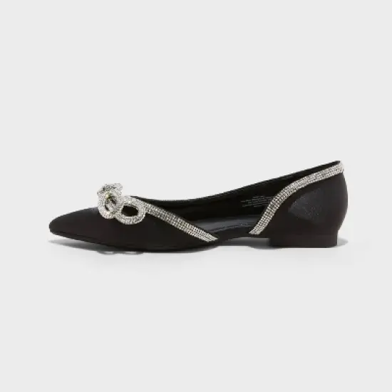 Women's Juliette Bow Ballet Flats - A New Day&trade; image {1}