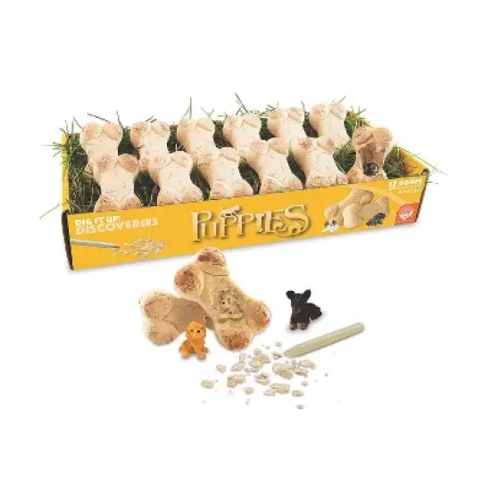 MindWare Dig It Up! Discoveries: Puppies - Science and Nature - 13 Pieces image {1}