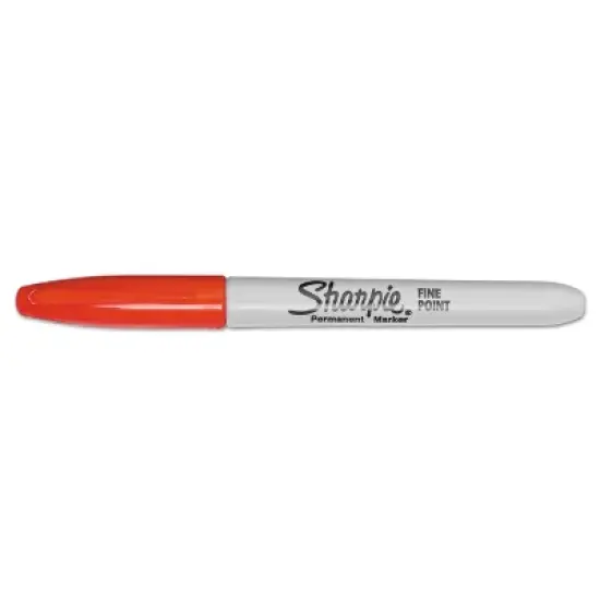 Sharpie Fine Point Permanent Marker Red 36/Pack 1920937 image {1}