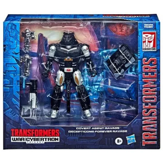 Covert Agent Ravage Deluxe Class and Micromaster Decepticons Forever Ravage | Transformers Generations War for Cybertron Trilogy Action figures image {3}