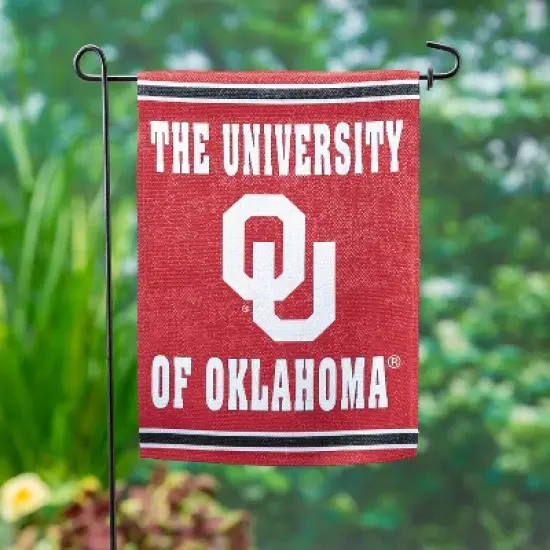 Embossed Suede Flag, GDN Size, University of Oklahoma image {4}