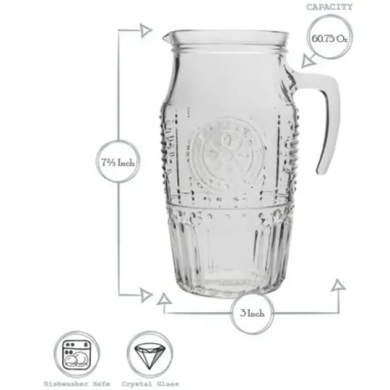 Bormioli Rocco Romantic Carafe image {1}
