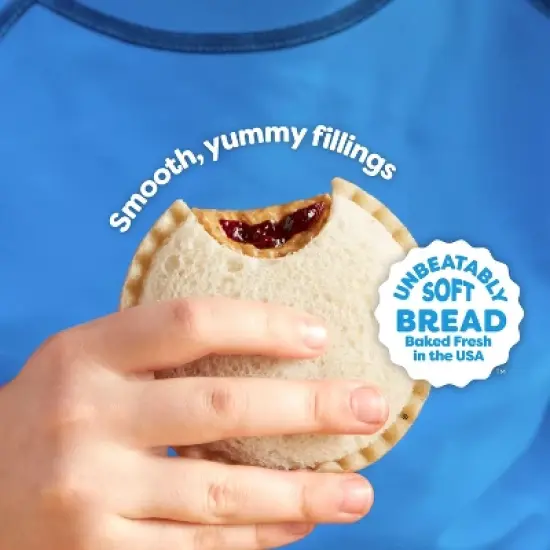 Smucker's Uncrustables Frozen Peanut Butter & Mixed Berry Spread Sandwich - 8oz/4ct image {3}
