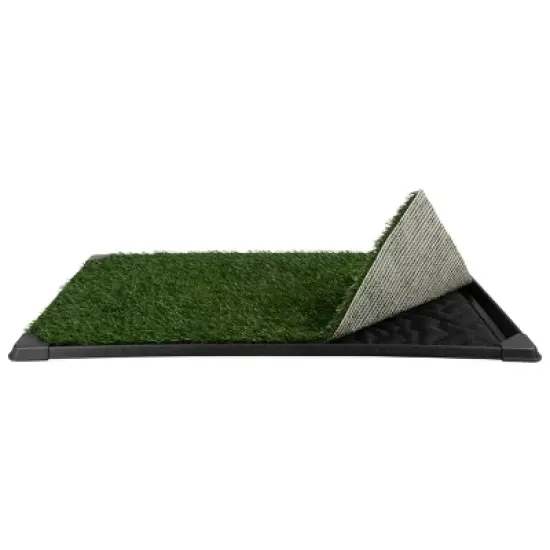 PETMAKER 41x27in Dog Grass Pad with Tray image {10}