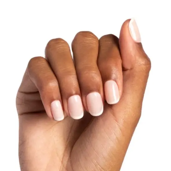 Olive & June Press-On Fake Nails - Short Squoval Classic French - 42ct image {3}
