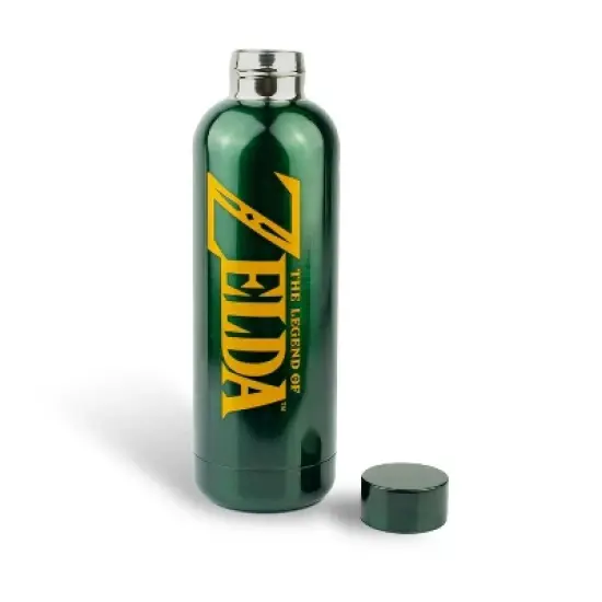 Just Funky Legend of Zelda Hyrule Stainless Steel Water Bottle image {2}