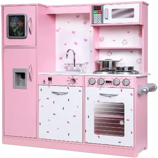 Lil Jumbl Play Kitchen Set for Kids, Toddler Kitchen Playset image {7}