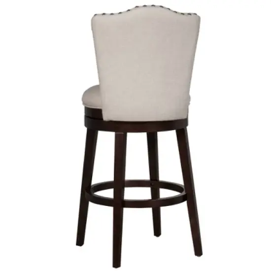 Edenwood Barstool Chocolate/Cream - Hillsdale Furniture image {4}