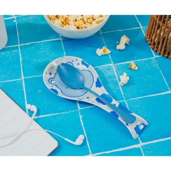 Silver Buffalo Care Bears Grumpy Bear Ceramic Spoon Rest Holder image {4}