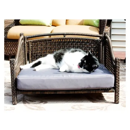 Iconic Pet Beds for Dogs and Cats - Rattan Maharaja Bed - Brown image {5}