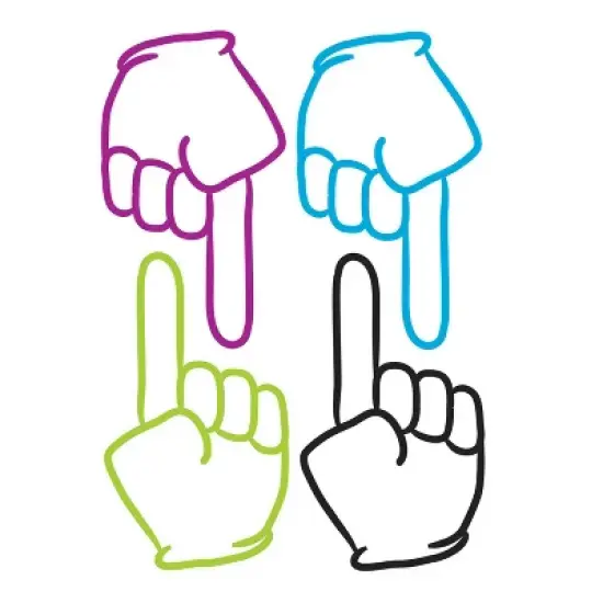 Ashley Productions&reg; Die-Cut Magnetic Pointing Fingers, 8 Per Pack, 6 Packs image {2}