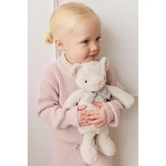 Snuggle Bunnies Stuffed Animal Georgie With Bow image {4}