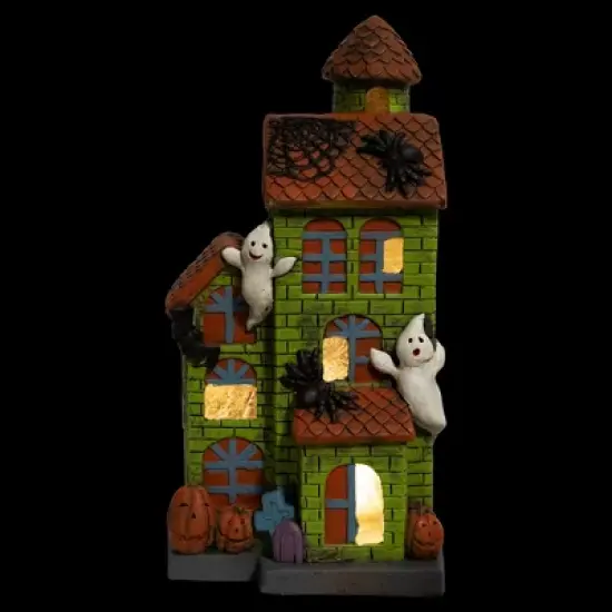 Northlight LED Lighted Ghostly Haunted House Halloween Decoration - 20" image {2}