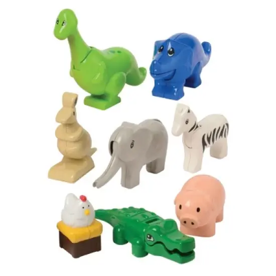 Creative Minds Block Animals Building Set - 17 Pieces image {2}