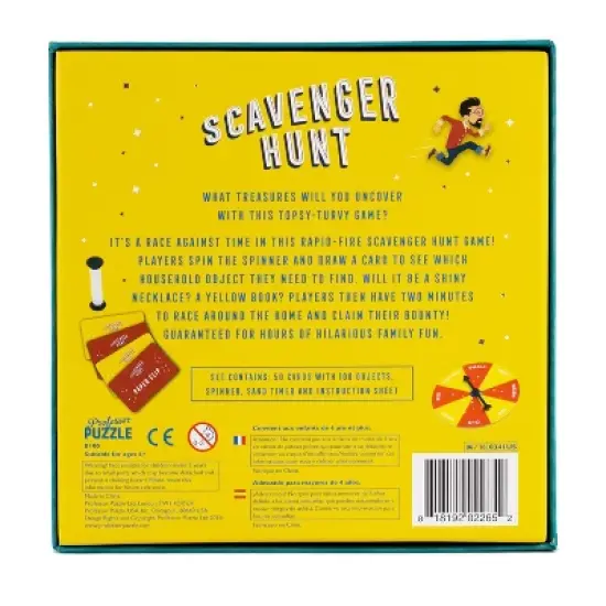 Professor Puzzle Scavenger Hunt Family Game image {5}