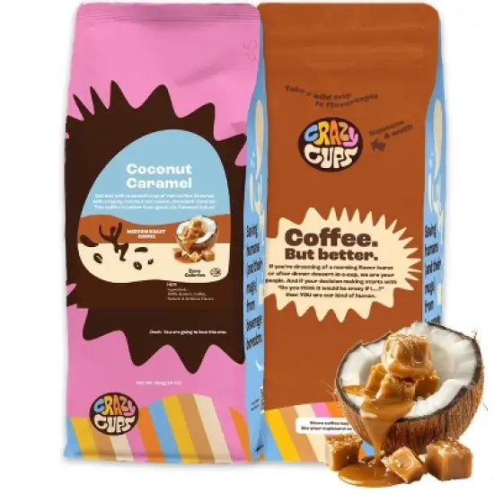 Coconut Caramel Flavored Ground Coffee image {5}