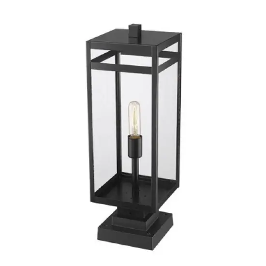 Z-Lite Nuri 1 - Light Lantern in  Black image {1}