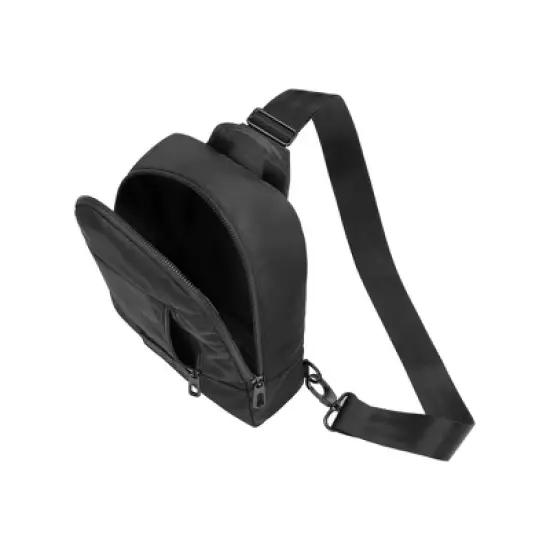 Moby Transit Cross-Body Diaper Bag - Black image {1}