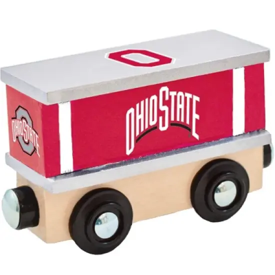 MasterPieces Wood Train Box Car - NCAA Ohio State Buckeyes image {1}