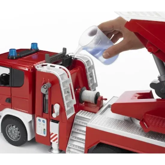 Bruder SCANIA R-Series Fire Engine with Water Pump and Light & Sound Module image {7}