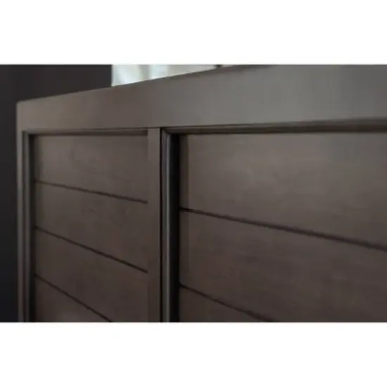 6pc Alix Bedroom Set Gray - Abbyson Living image {8}