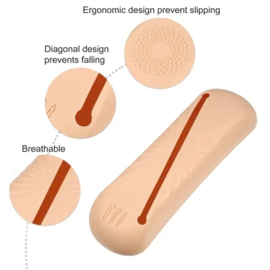 Unique Bargains Travel Makeup Bag Makeup Brush Holder Portable Makeup Organizer Bag Waterproof Silicone 1 Pcs image {2}