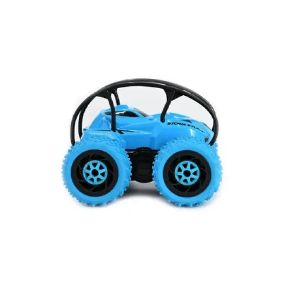 Goodly Toys RevVolt Four Wheel Stunt RC Vehicle - Blue image {1}