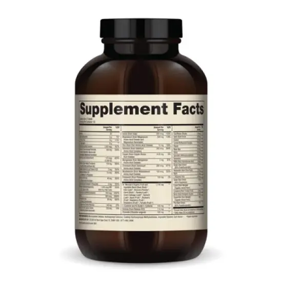 Dr. Mercola Whole-Food Complex with Added Multivitamin Plus Vital Minerals, 30 Servings (240 Tablets), Dietary Supplement, Supports Overall Health image {1}