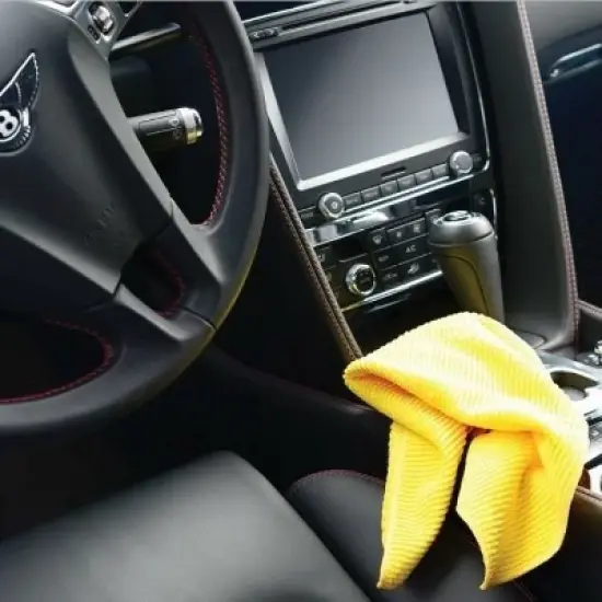 Norpro 3pc Washable Reusable Microfiber No Scratch Cleaning Cloths Towel Set image {4}