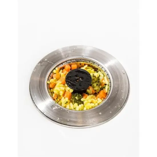 Kitchen SinkShroom (Stainless) Strainer with Built-in Anti-Clog Technology image {1}