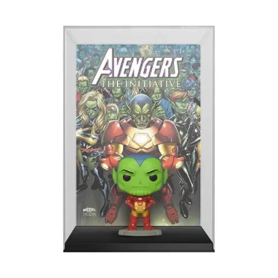 Funko POP! Comic cover: Marvel - Skrull as Iron Man image {1}