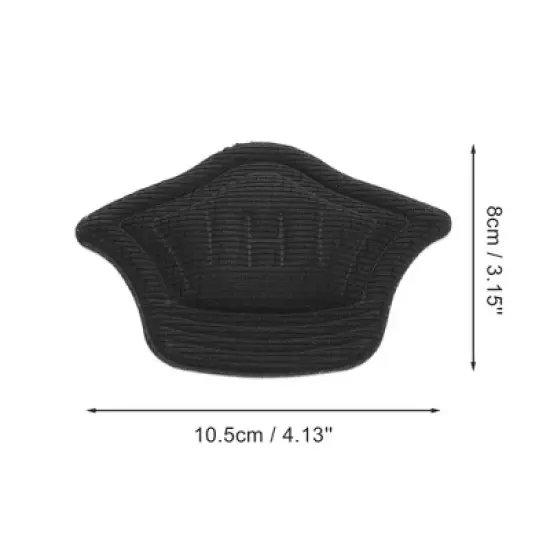 Unique Bargains Thickening Heel Pads One Size 2 Pair image {3}