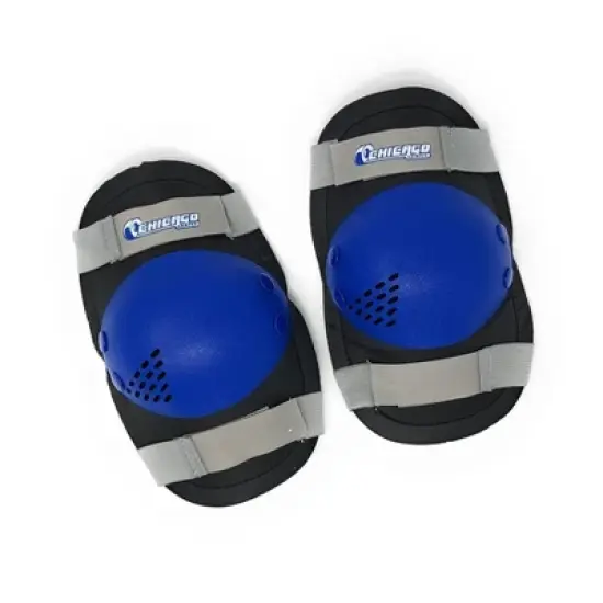 Chicago Skates Deluxe Kids' Quad Roller Skate Combo Set - Black/Blue image {9}